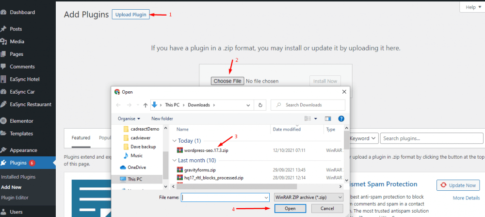 Upload Plugin