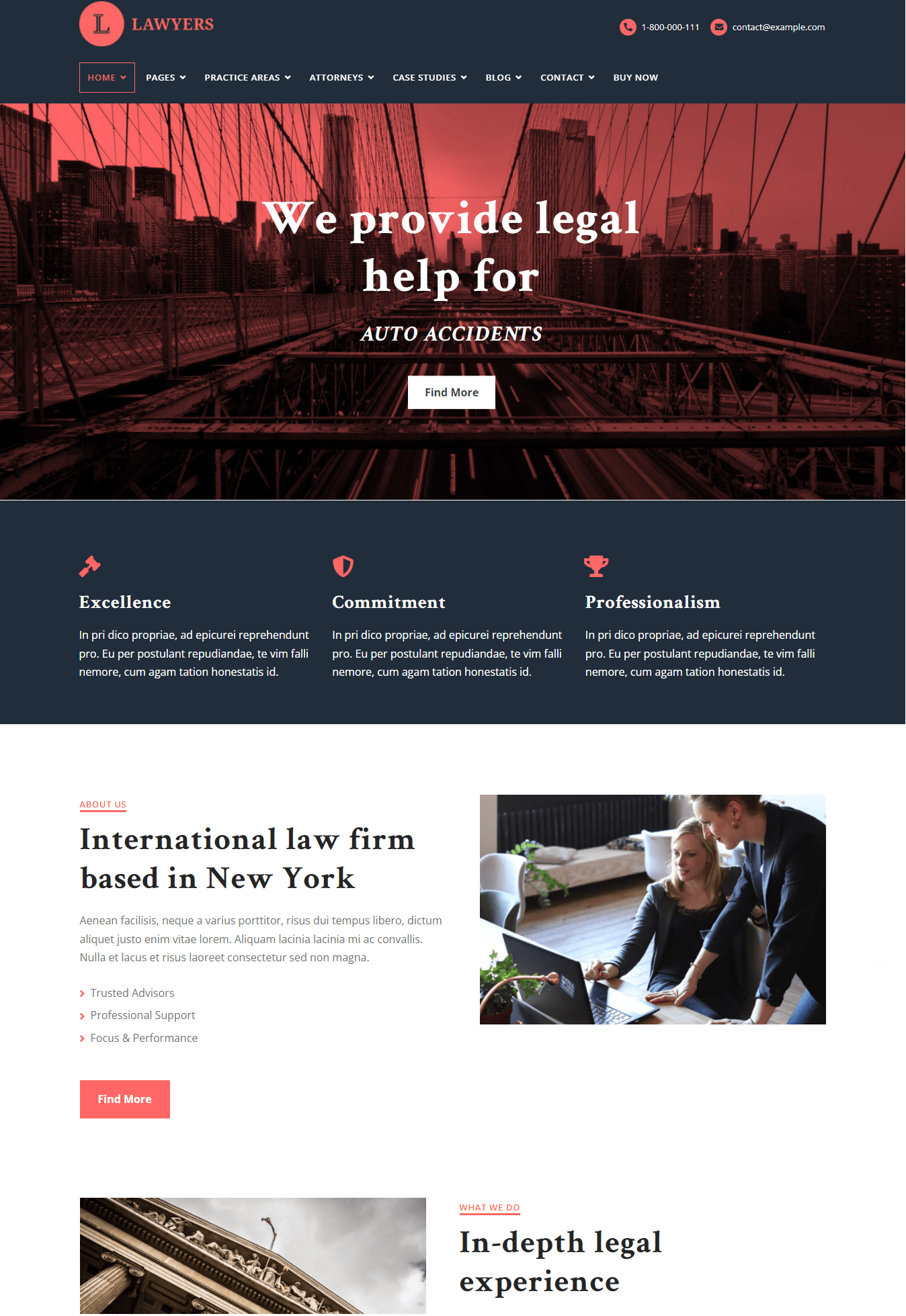 WordPress Themes for Law Firms