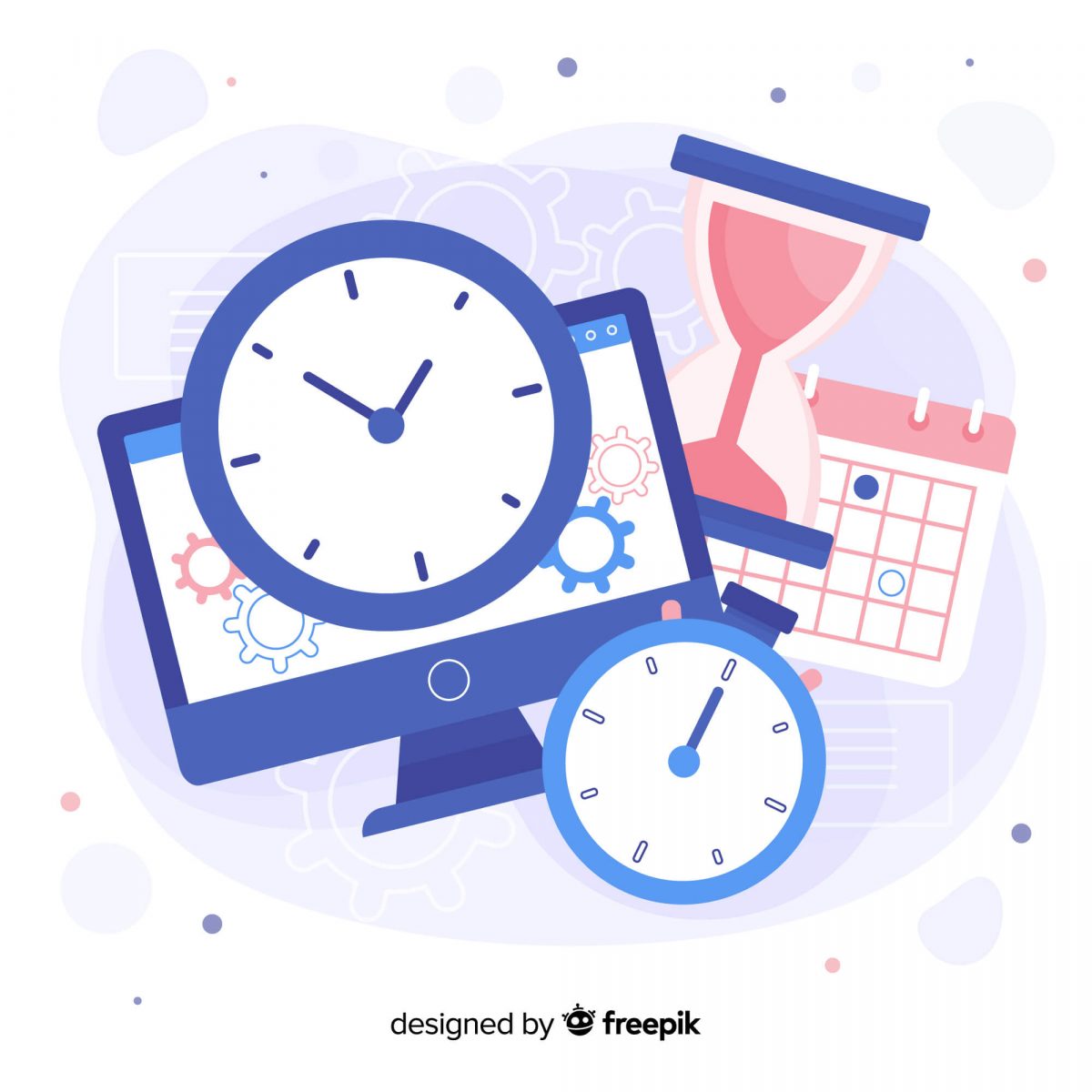 How To Test Your Best Time To Publish On WordPress Clocks Hourglass And Calendar