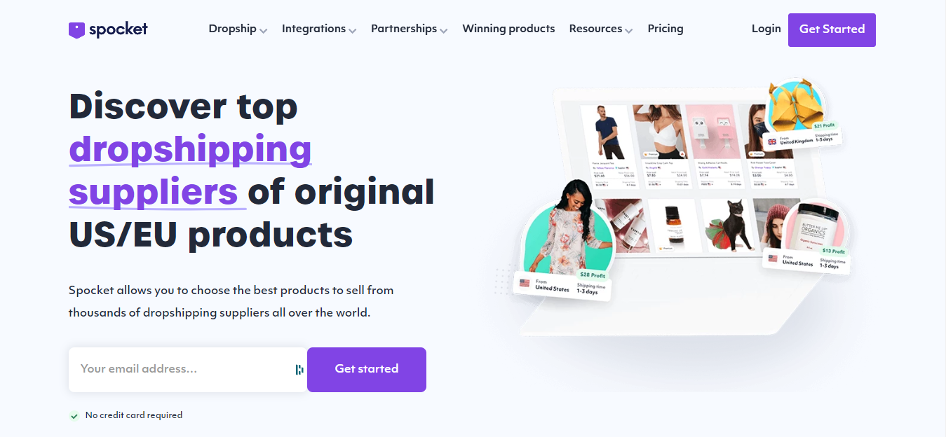 Spocket, WordPress Dropshipping Store