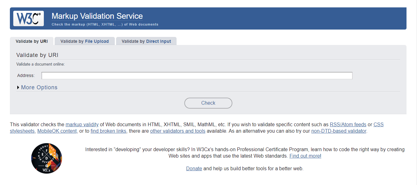 W3c validator